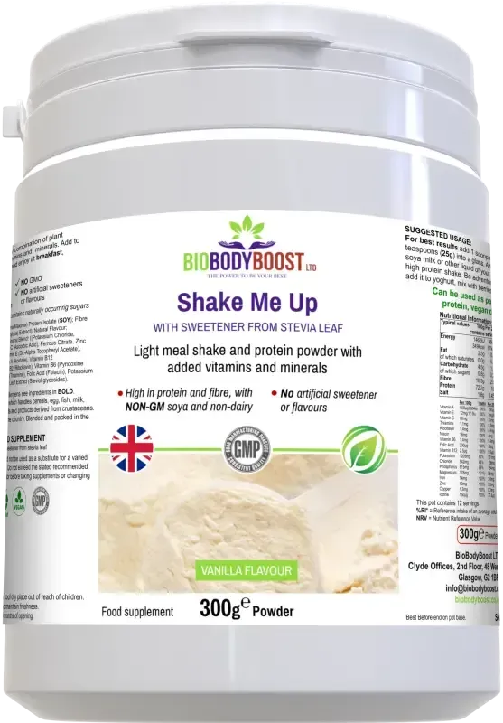 Shake Me Up Vanilla | Vegan Protein Powder Meal Shake UK