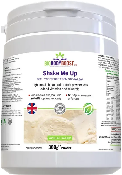 Shake Me Up Vanilla | Vegan Protein Powder Meal Shake UK