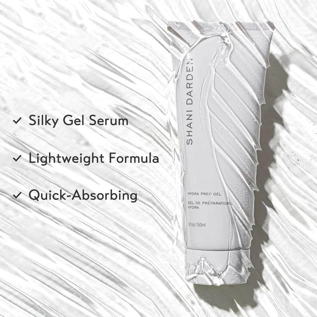 SHANI DARDEN Hydra Prep Gel – Silky Hydrating Gel Primer for Face Sculpting Tools with Aloe Vera & Hyaluronic Acid
