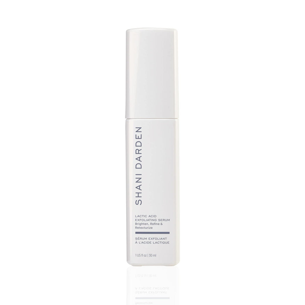SHANI DARDEN Lactic Acid Face Serum | Night Exfoliating Serum for Radiant, Smooth Skin