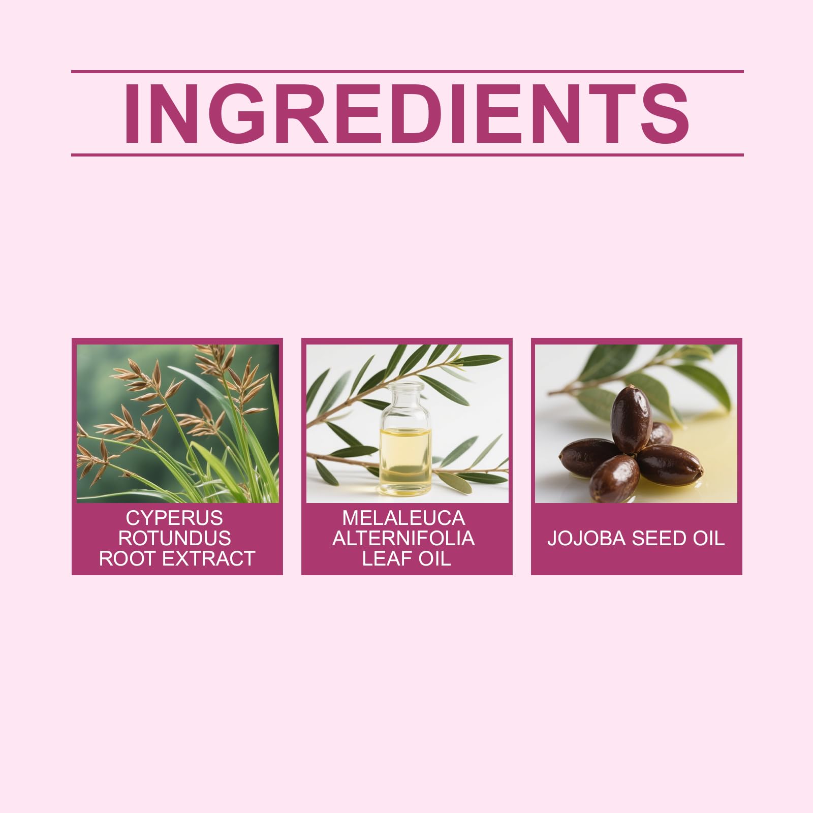SHAOMABA Cyperus Rotundus Oil for Hair Removal — Natural, Moisturizing & Soothing