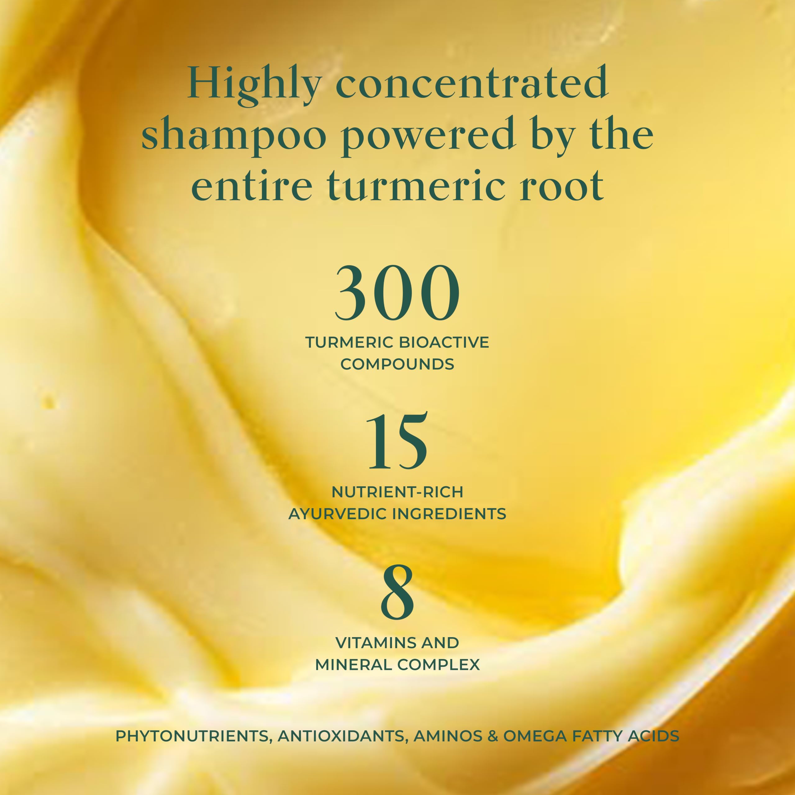SHAZ & KIKS Ultra Hydrating Turmeric Shampoo — Deep Moisture for Dry Scalp | Vegan & Color-Safe