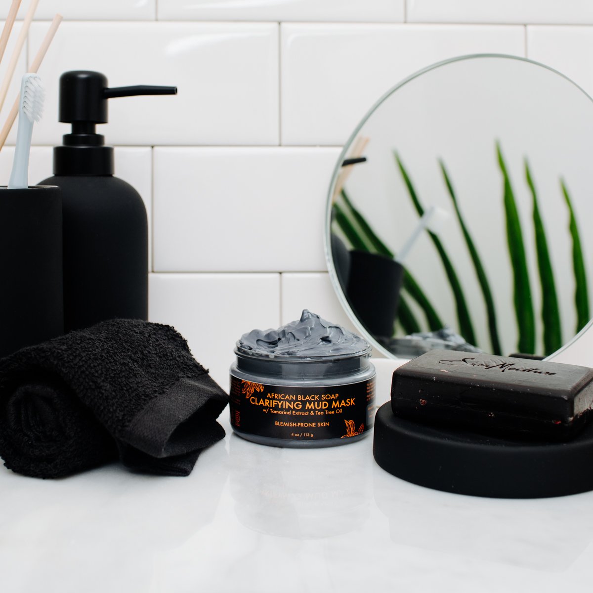 SheaMoisture African Black Soap Problem Skin Facial Mask – 4 oz