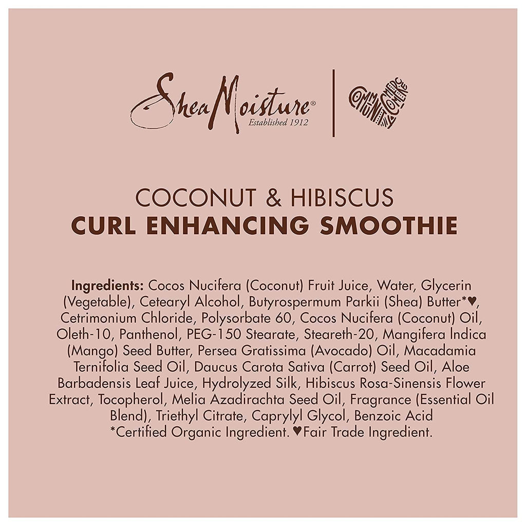 SheaMoisture Coconut & Hibiscus Curl Enhancing Smoothie - 12 oz