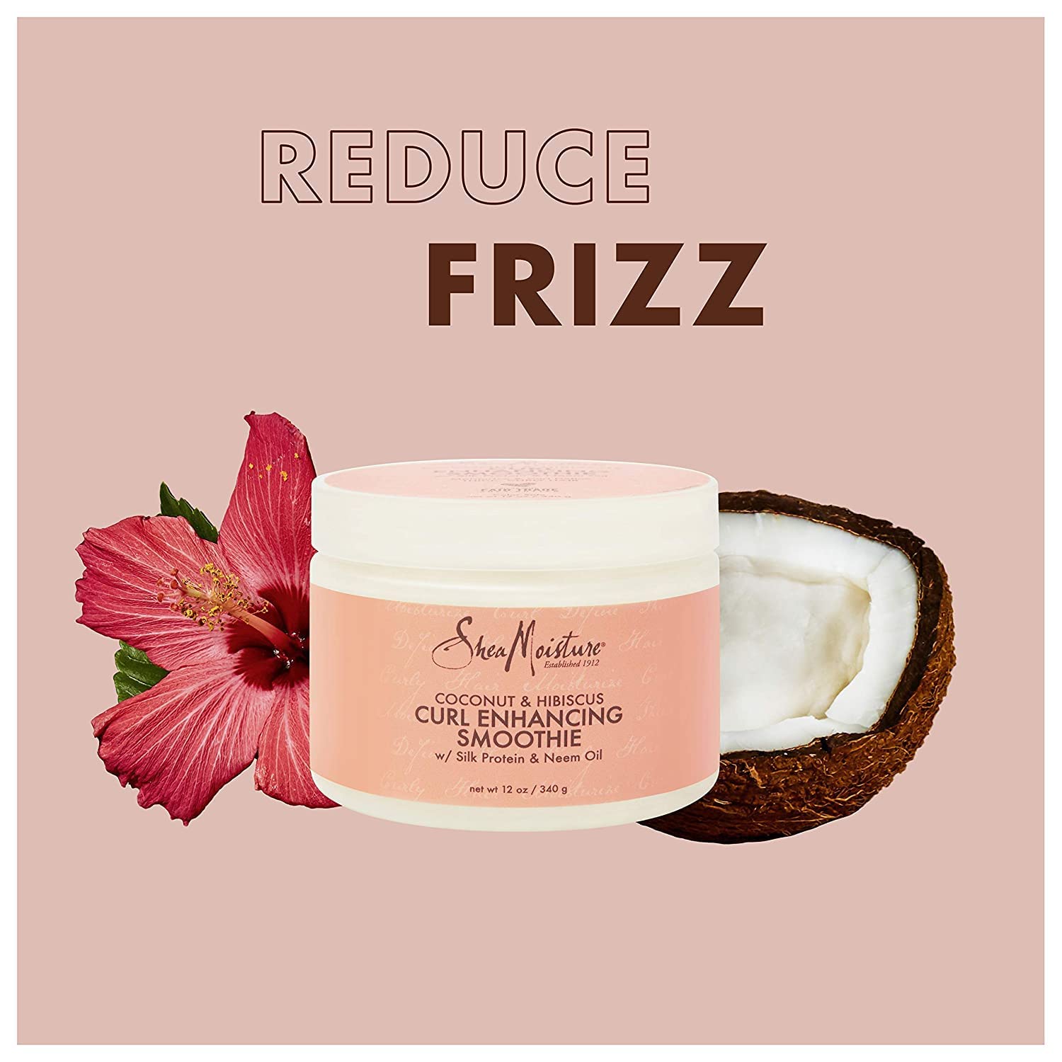 SheaMoisture Coconut & Hibiscus Curl Enhancing Smoothie - 12 oz