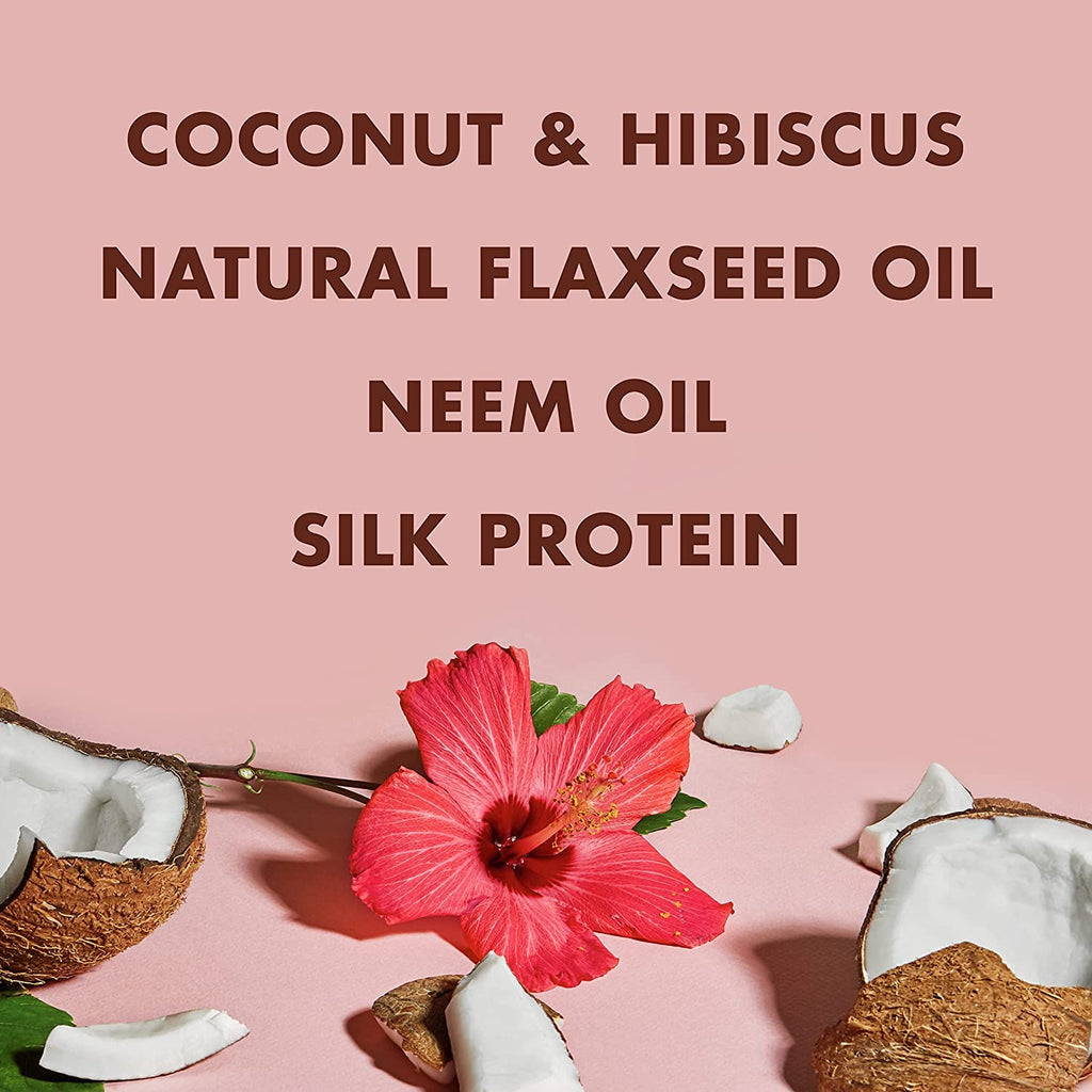 SheaMoisture Hair Styling Gel with Coconut & Hibiscus for Thick Curly Hair (15 oz) + Flaxseed Edge Control (3.5 oz) – Paraben-Free