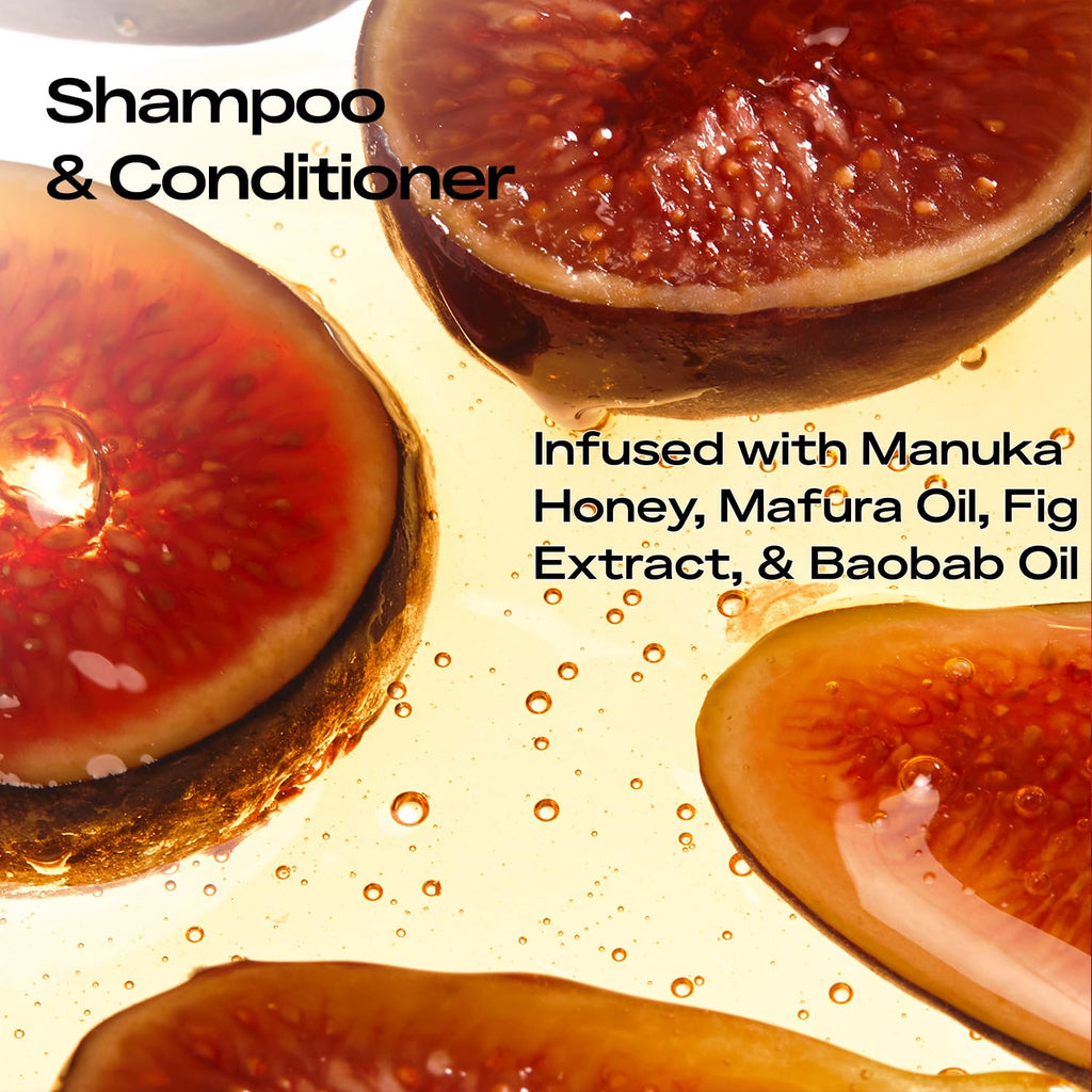 SheaMoisture Manuka Honey and Mafura Oil Hair Care Trio for Coily Hair