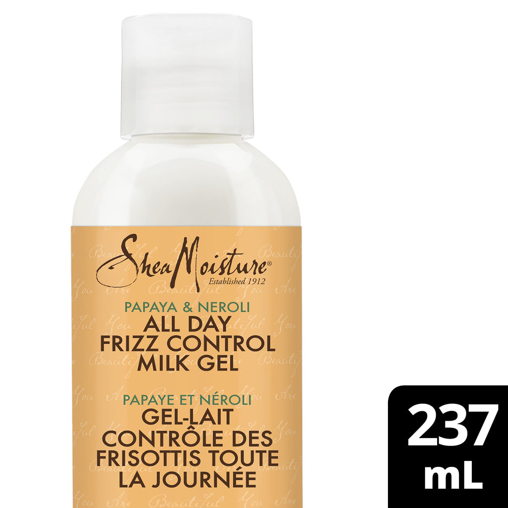 SheaMoisture Papaya & Neroli Milk Gel for Wavy Curly Hair | Paraben-Free, 8 oz