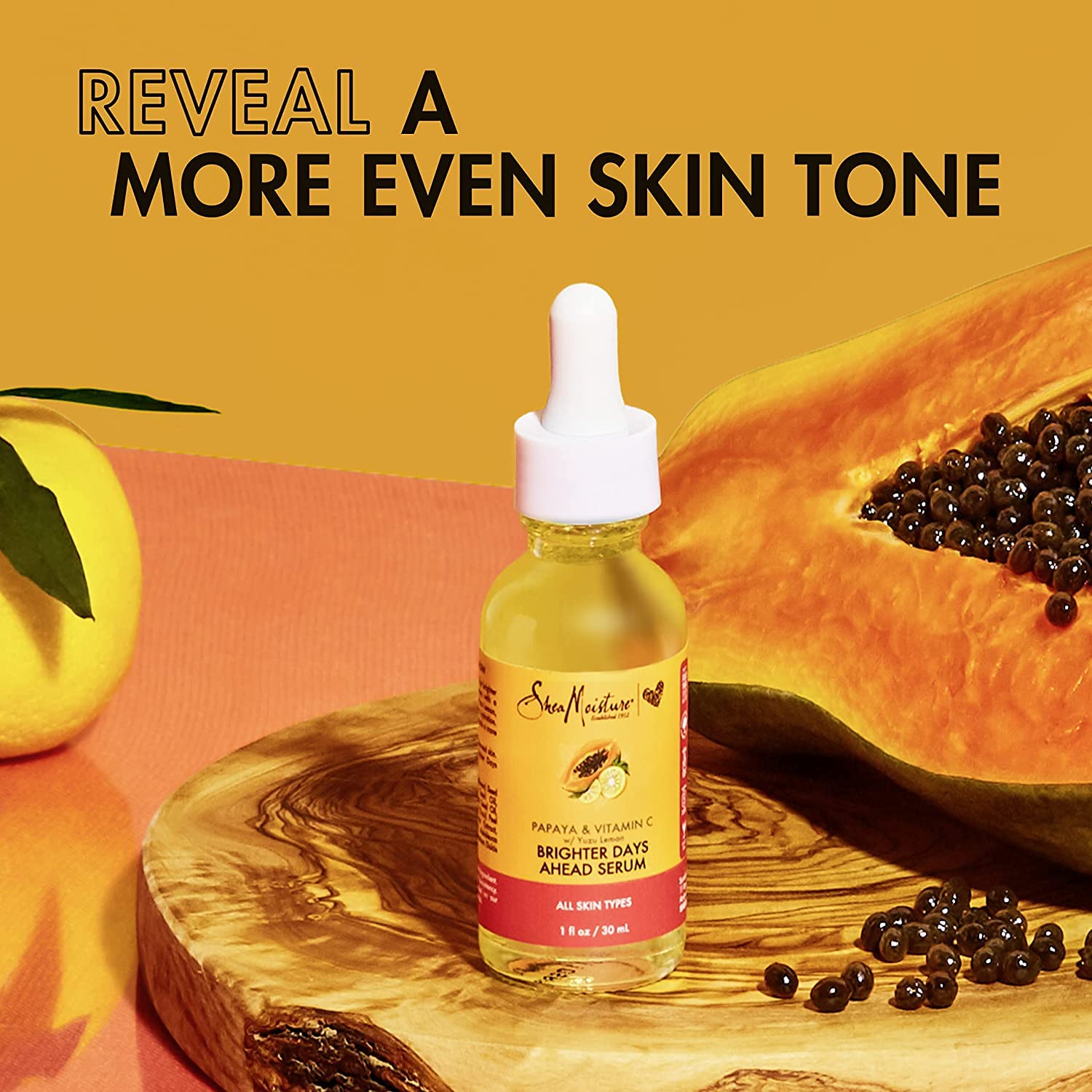 SheaMoisture Papaya & Vitamin C Serum 2-Pack – Brighter Days Ahead
