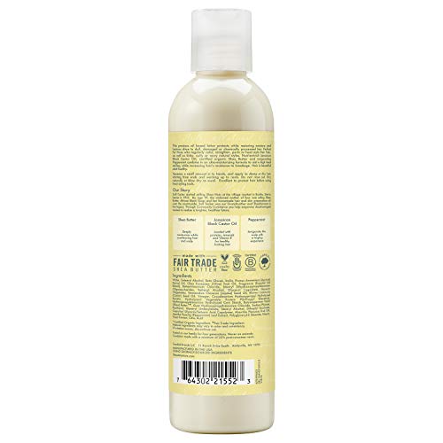 SheaMoisture Strengthen & Restore Styling Lotion for Damaged Natural Hair – Silicone Free, 8 oz