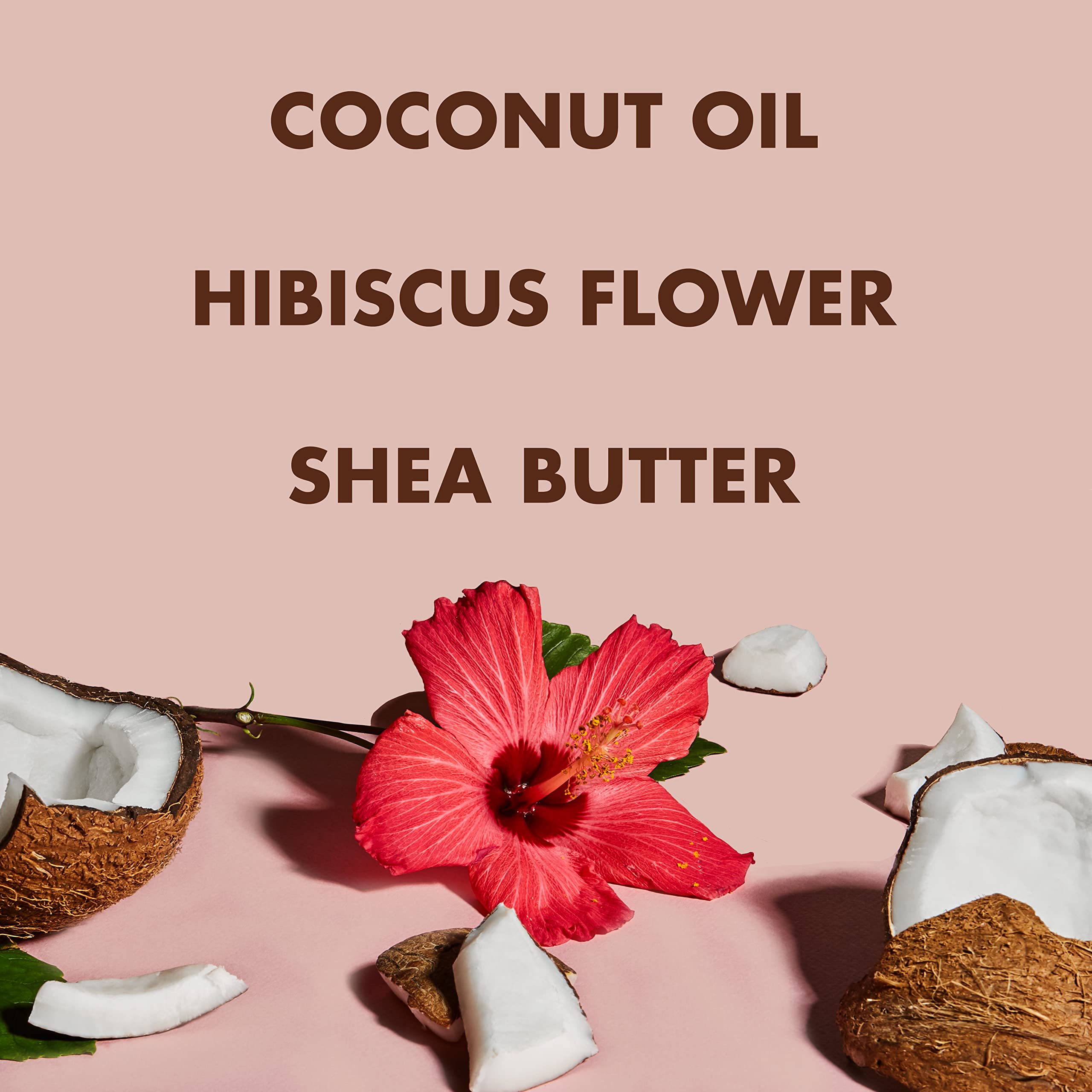 SheaMoisture Coconut & Hibiscus Curl Enhancing Smoothie with Shea Butter - Sulfate Free, Paraben Free, Anti-Frizz Moisture & Shine (2 Pack - 16 Fl Oz Each)