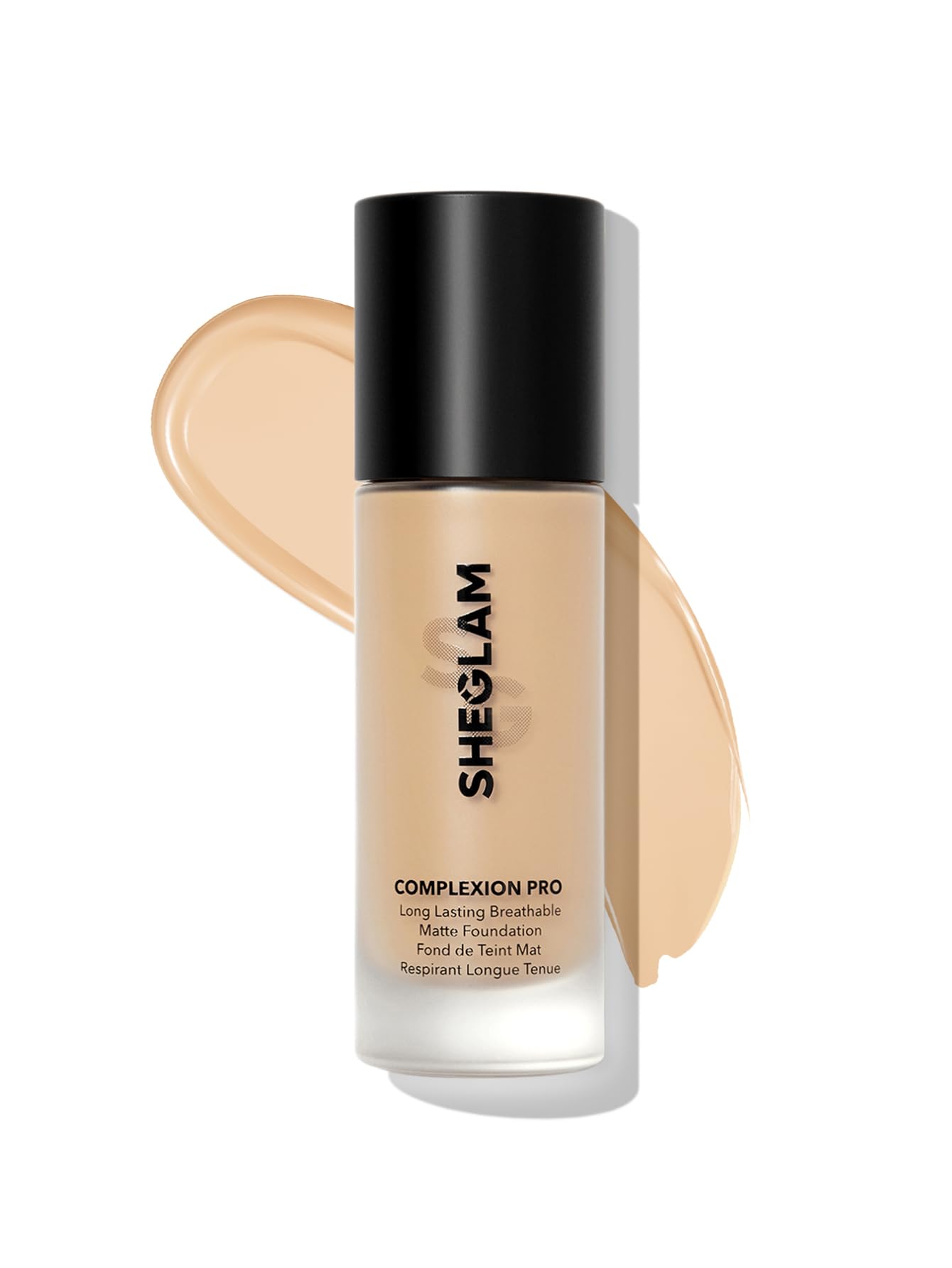 SHEGLAM Full Coverage Foundation – Long-Lasting Waterproof Nude