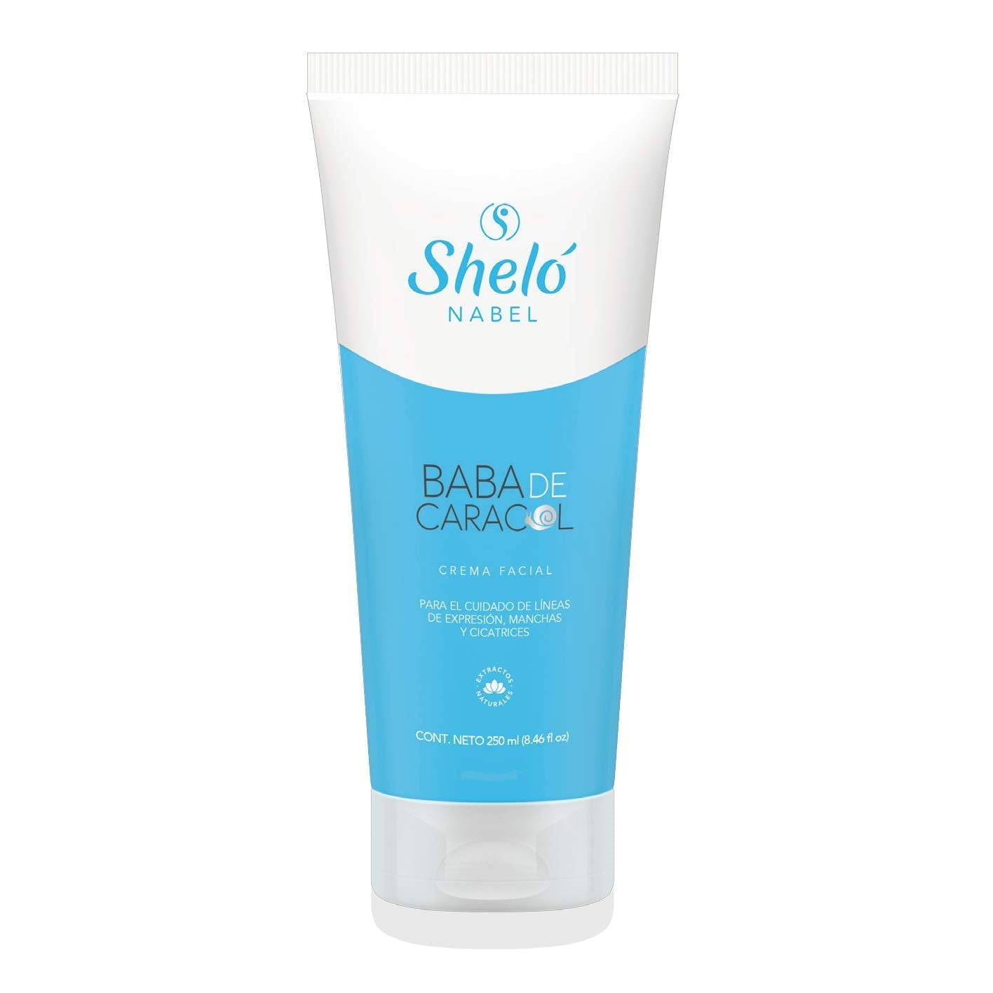 Sheló NABEL Baba de Caracol Snail Cream Face Moisturizer – Hydrating Daily Skincare
