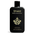 Shield Body Acne Wash for Back, Chest & Shoulders – 10% Benzoyl Peroxide, Unscented, 8.5 oz