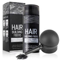 SHIFAKOU Hair Building Fibers with Spray Applicator – Natural, Undetectable Thickening (Black, 27.5g)