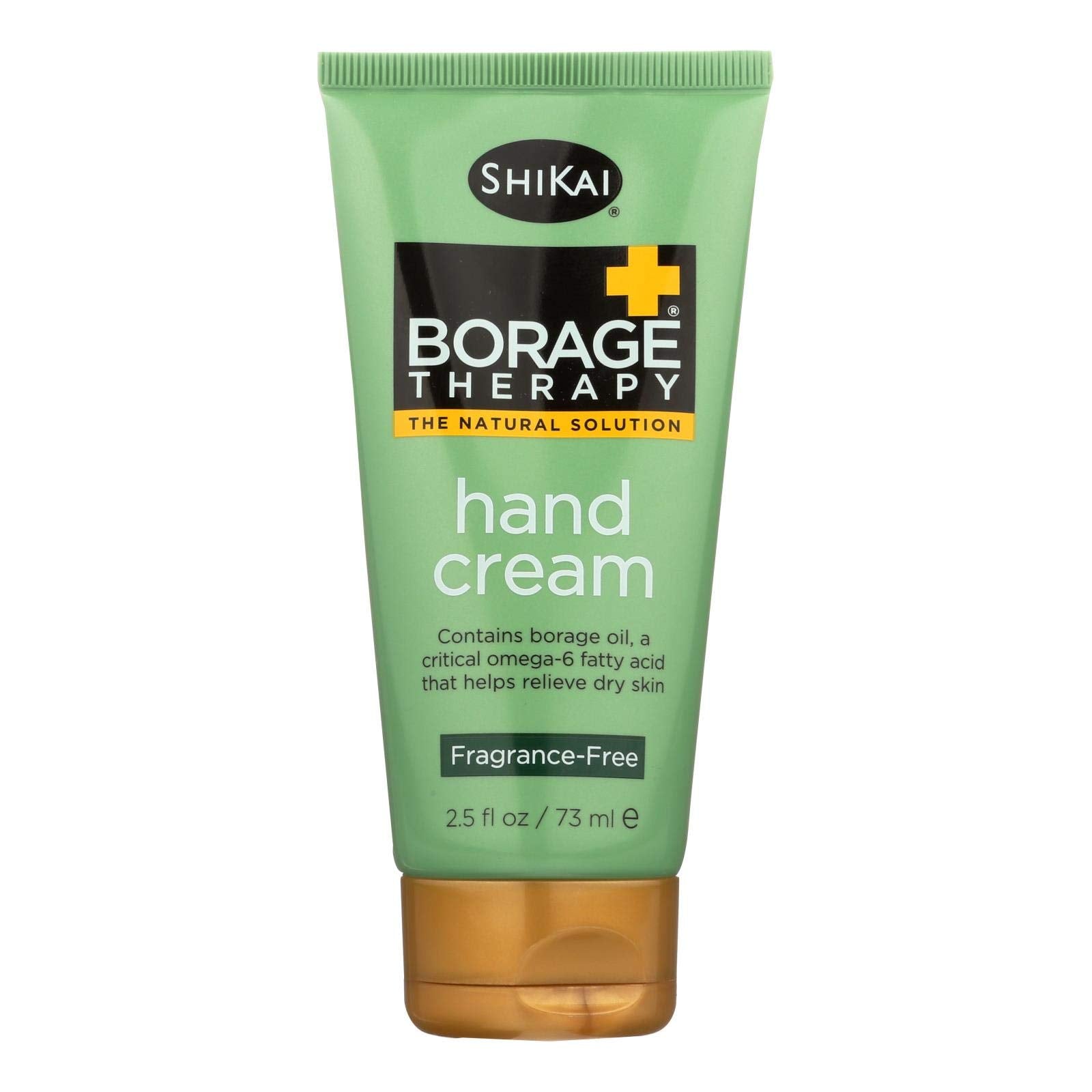 ShiKai Borage Therapy Hand Cream, Unscented - Pack of 4 (2.5 fl oz each)
