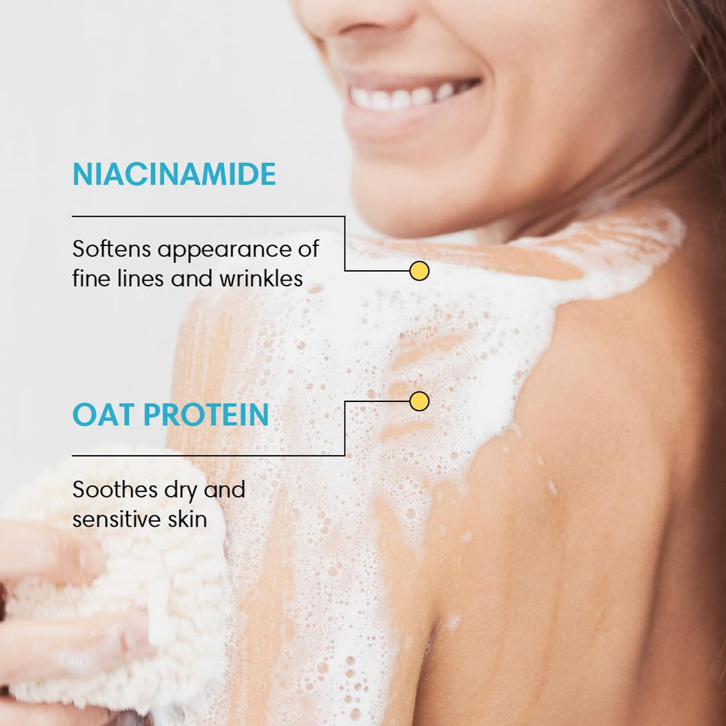 ShiKai Very Clean Body Wash Island Coconut – Hydrating Gel Cleanser for Dry Skin | Niacinamide, Oat Protein, Vitamins C & E