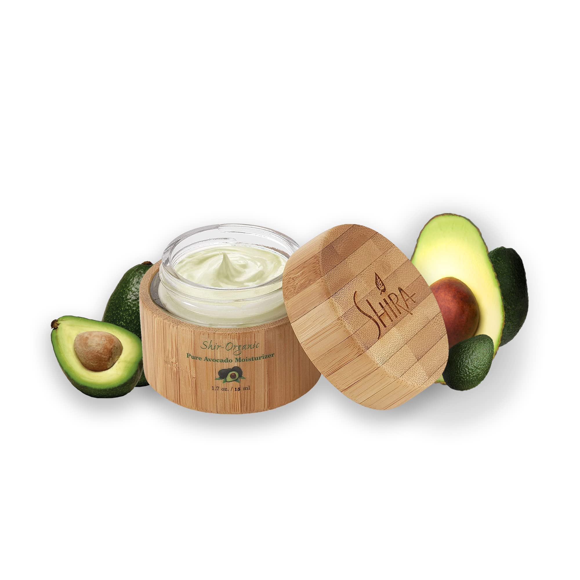 Shira Shir Organic Avocado Moisturizer for Dry Mature Skin – 24-Hour Hydration (15ml)