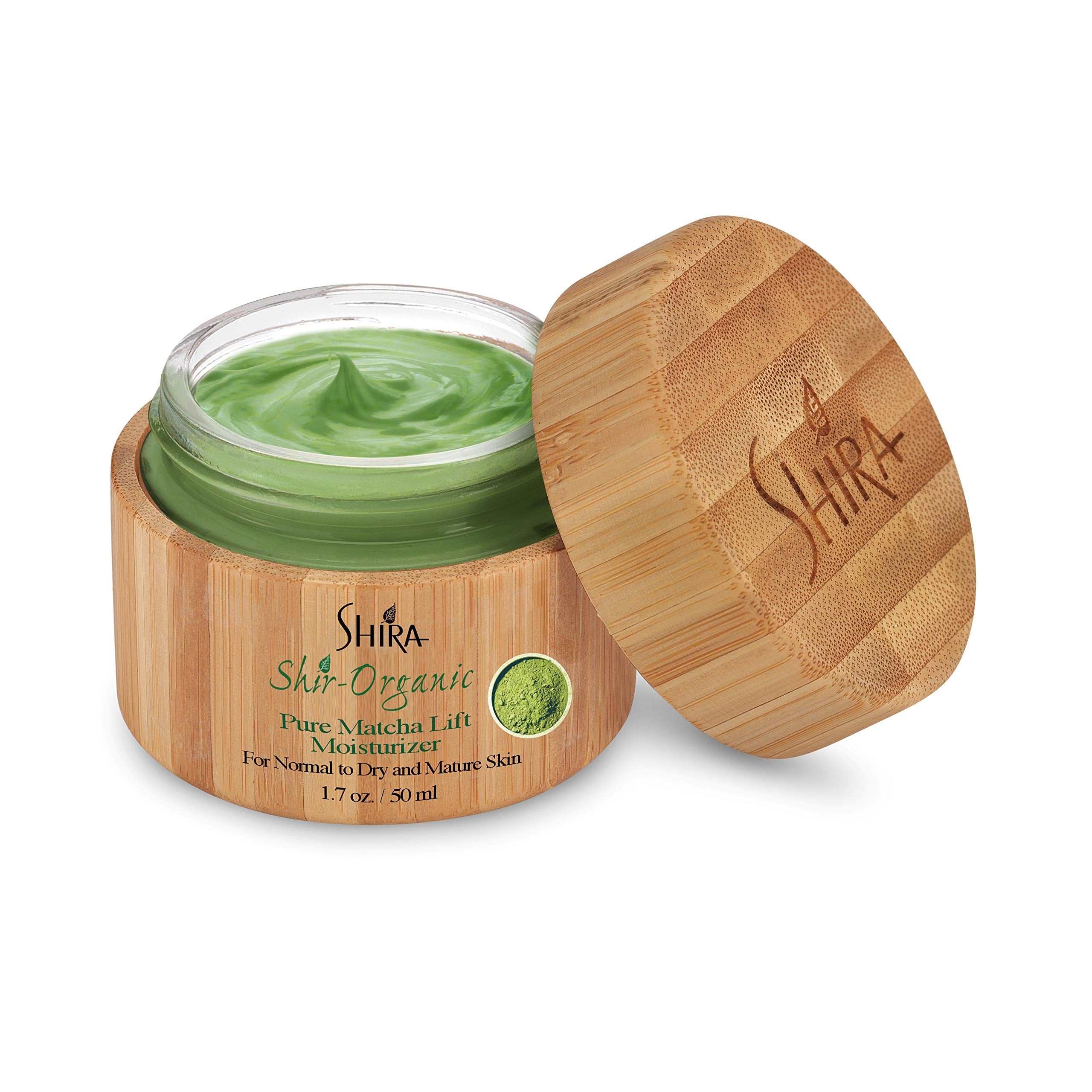Shira Shir-Organic Green Tea Matcha Lift Face Moisturizer – Hydration, Rejuvenation, 50ml