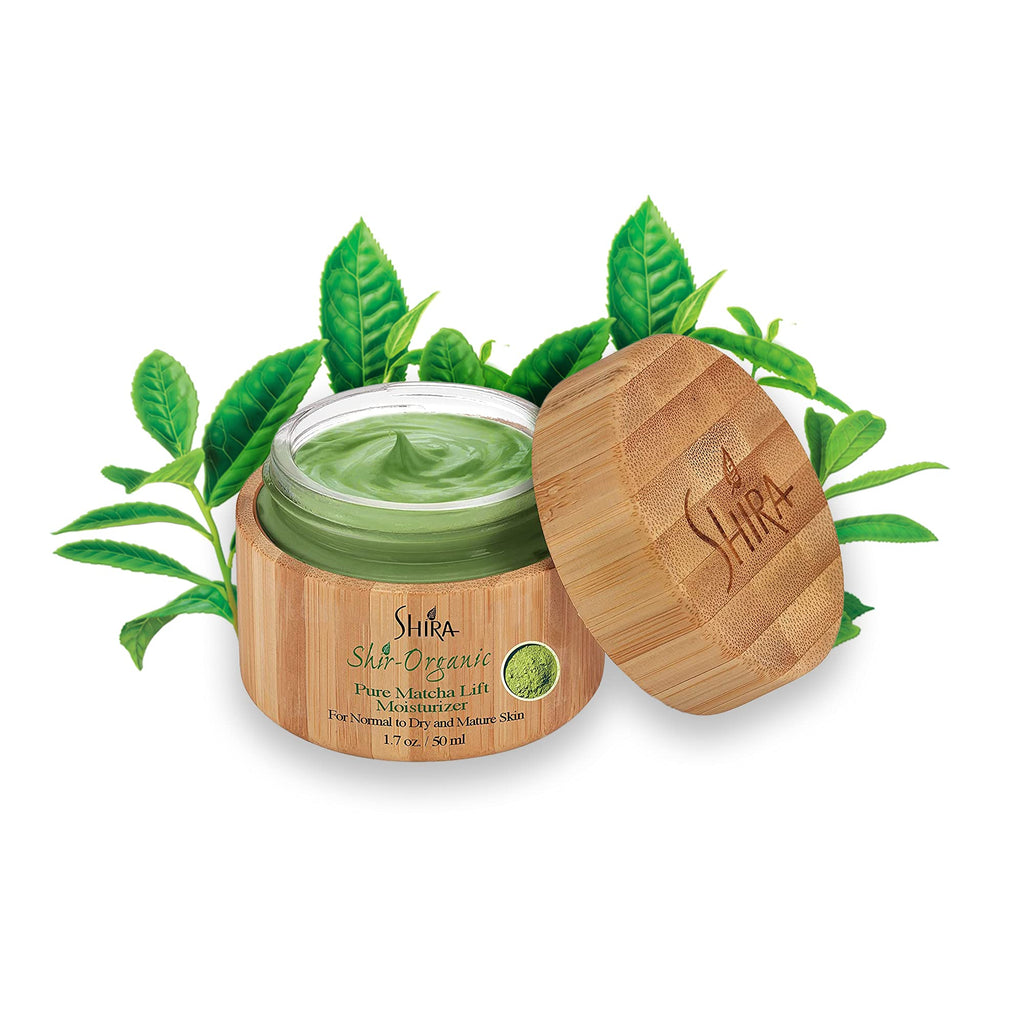 Shira Shir-Organic Green Tea Matcha Lift Face Moisturizer – Hydration, Rejuvenation, 50ml