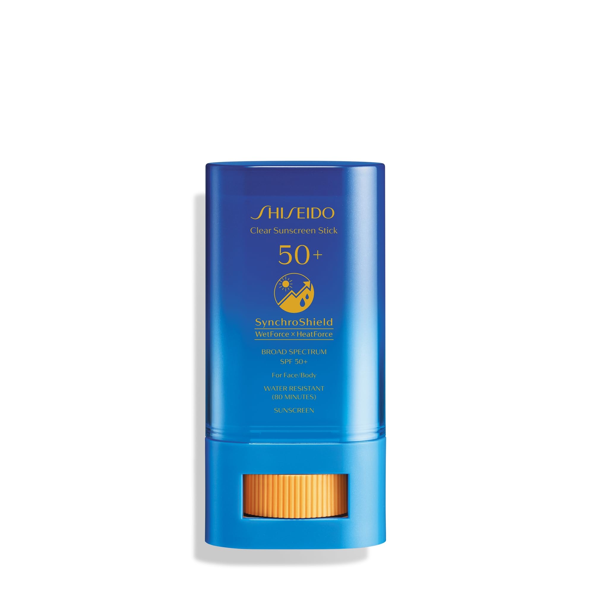 Shiseido Clear Sunscreen Stick SPF 50+ – Invisible, Makeup-Friendly UV Protection