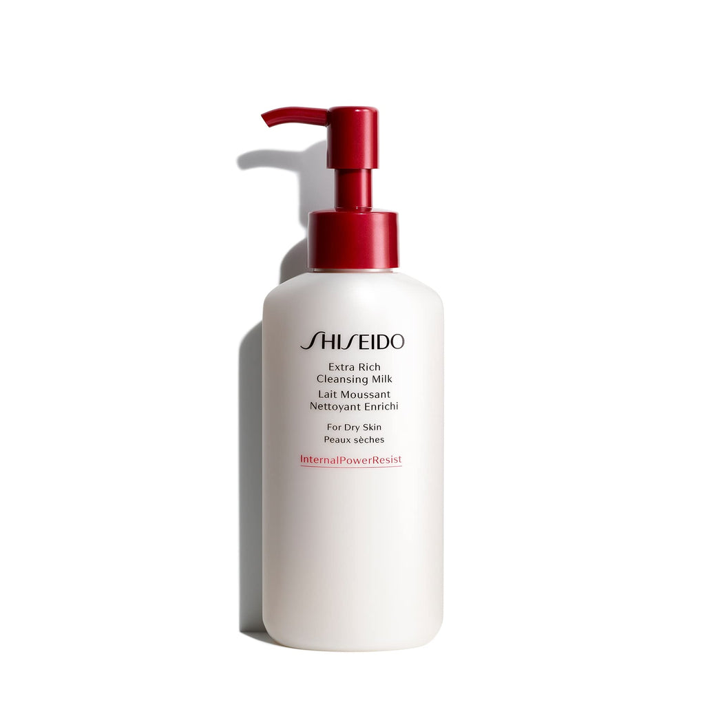 Shiseido Extra Rich Cleansing Milk – Gentle, Hydrating Cleanser for Dry & Sensitive Skin | 125 mL