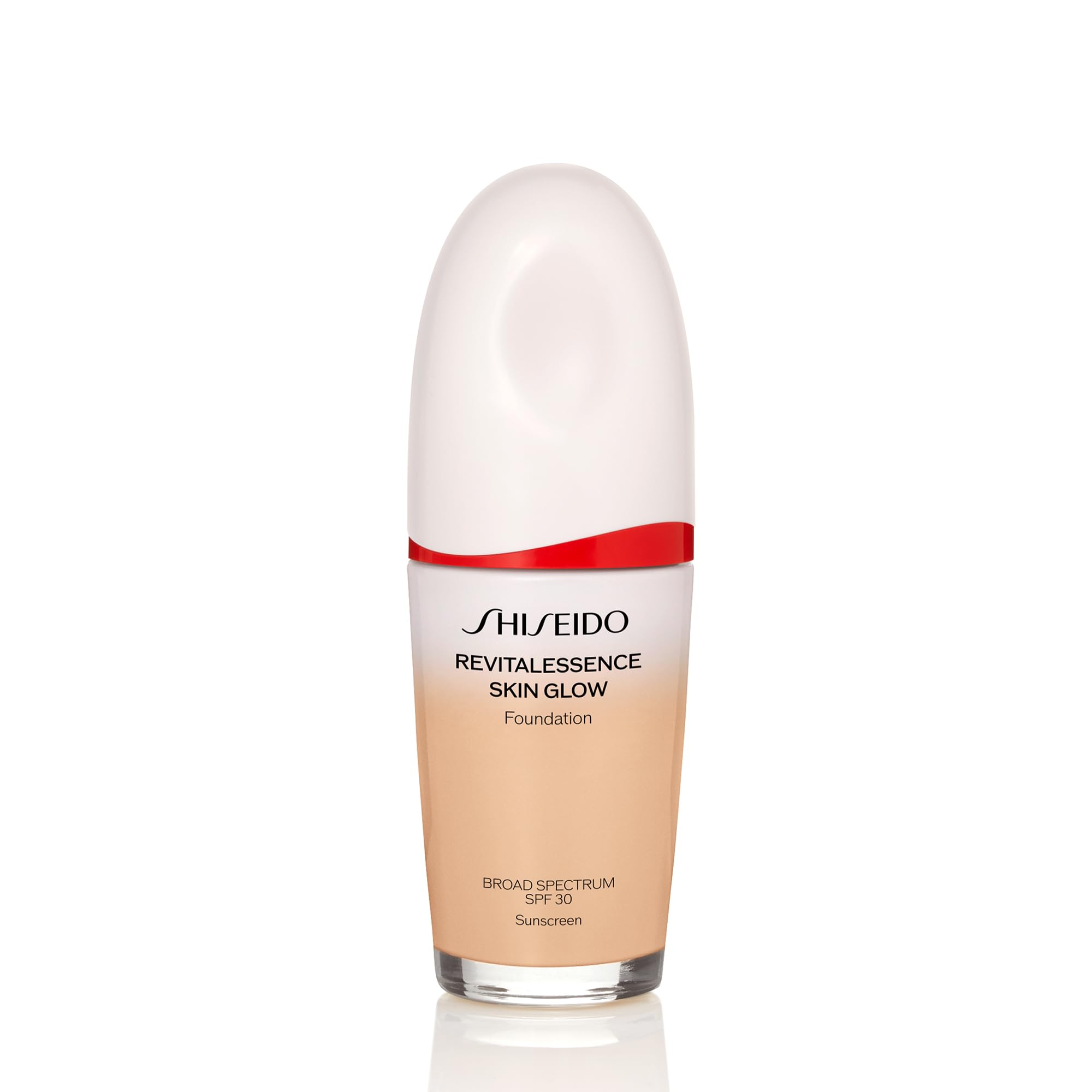 Shiseido RevitalEssence Skin Glow Foundation SPF 30 – Buildable Medium Coverage, 24‑Hr Hydration