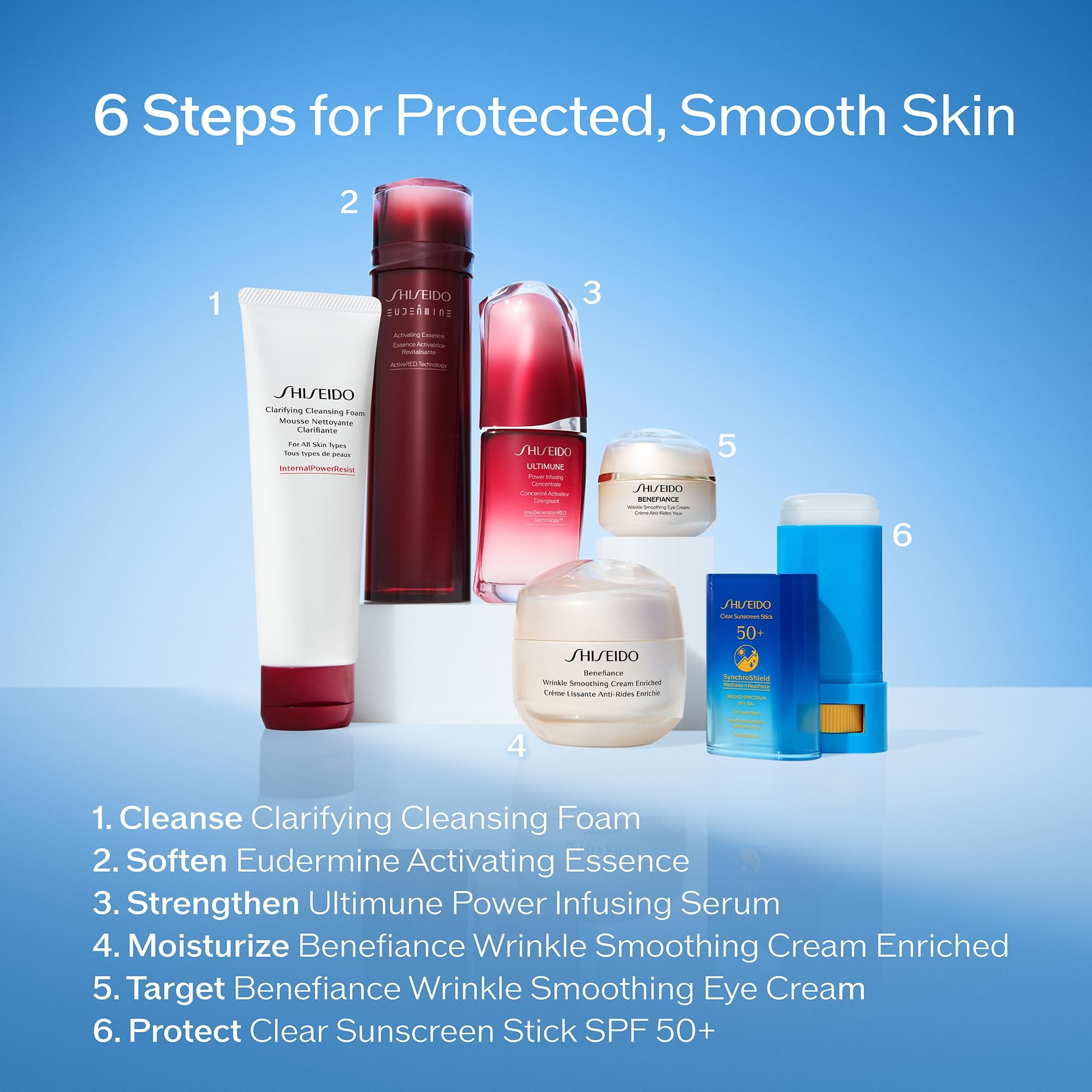 Shiseido Clear Sunscreen Stick SPF 50+ – Invisible, Makeup-Friendly UV Protection