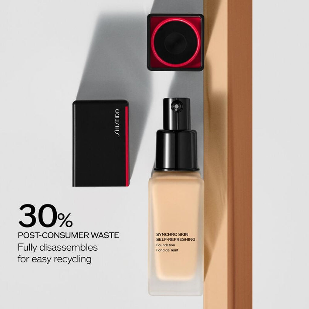 Shiseido Synchro Skin Self-Refreshing Foundation SPF 30 Opal 130 – 24-Hour Natural Finish