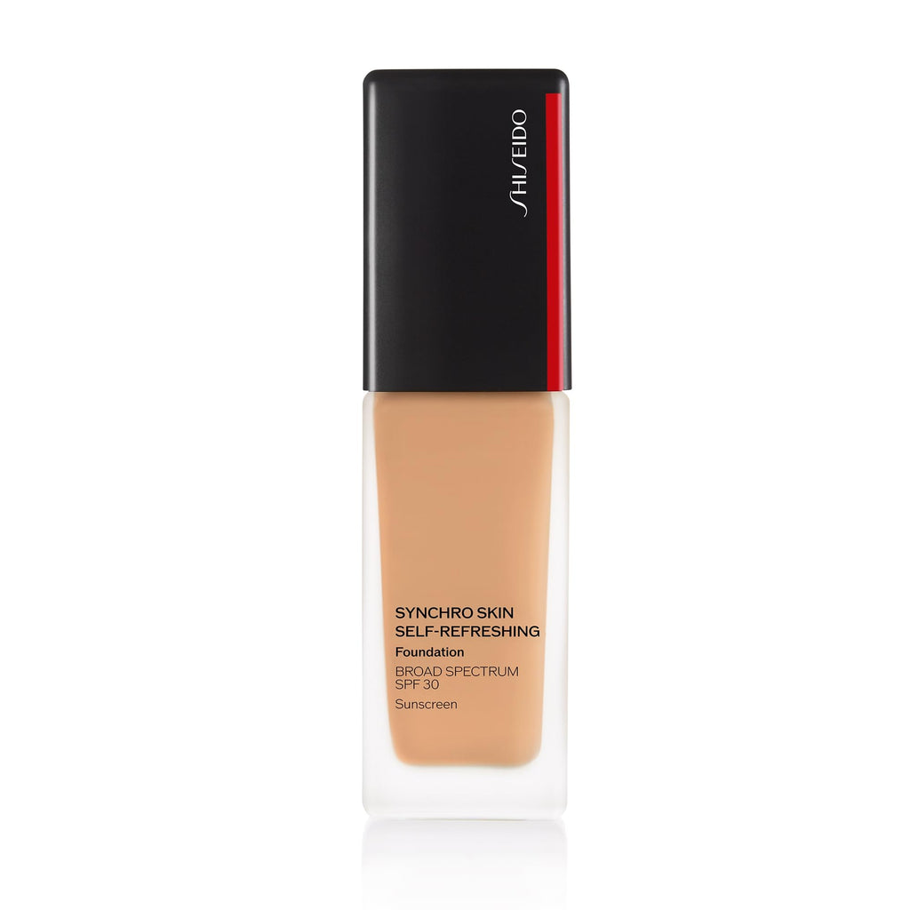 Shiseido Synchro Skin Self-Refreshing Foundation SPF 30 Maple 350 | Medium-to-Full Coverage, Natural Finish