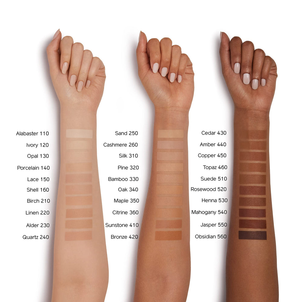 Shiseido Synchro Skin Self-Refreshing Foundation SPF 30 (560 Obsidian) — Buildable Coverage & 24-Hour Wear