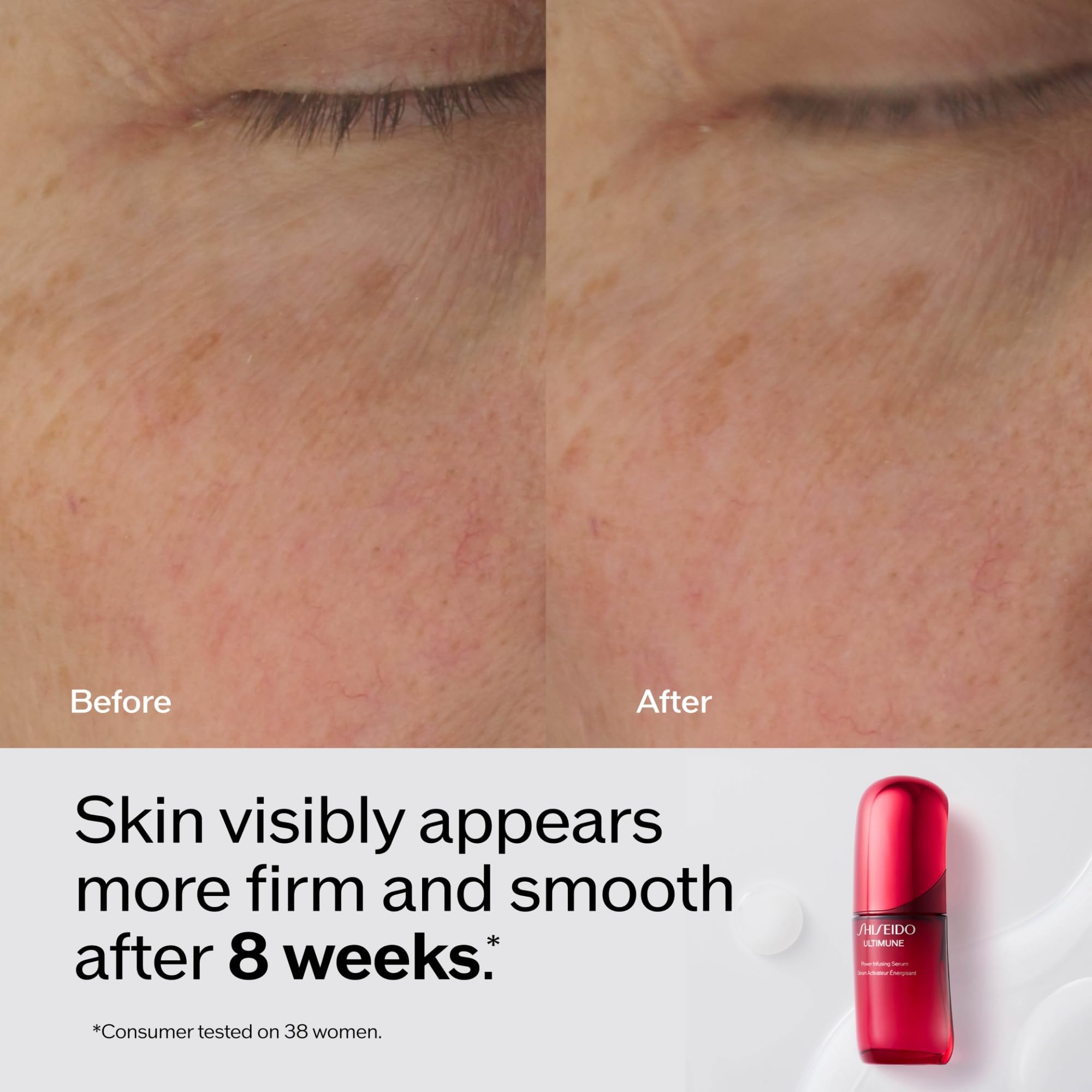 Shiseido Ultimune Power Infusing Serum Refill – 2.5 oz | Lightweight Radiance & Aging Support