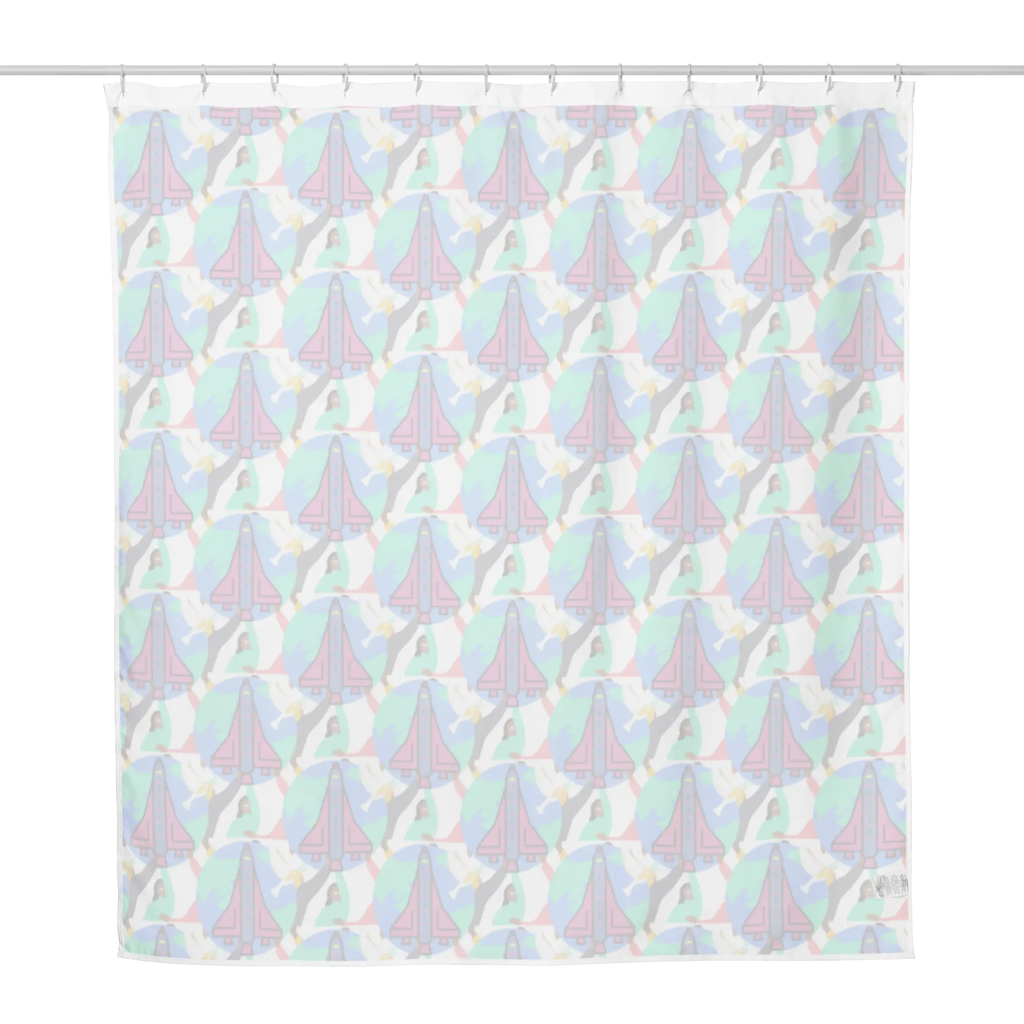 First Home Shower curtain