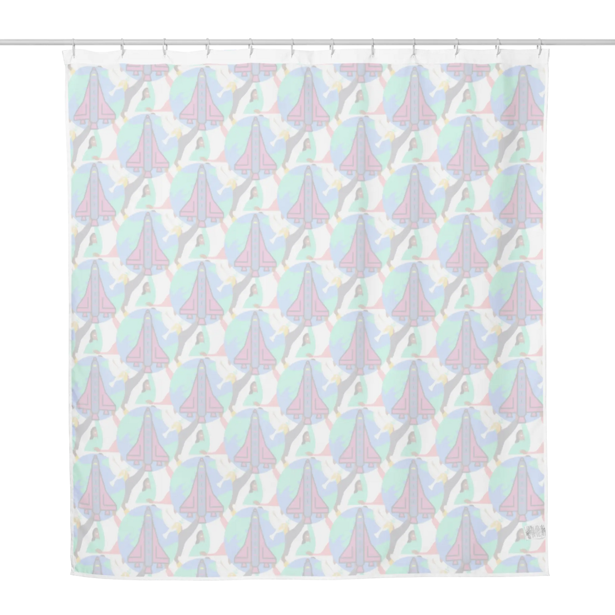 First Home Shower curtain
