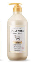 SHOWERMATE Pure & Natural Goat Milk Body Wash with Pump – Hydrating, pH-Balanced Cleanser