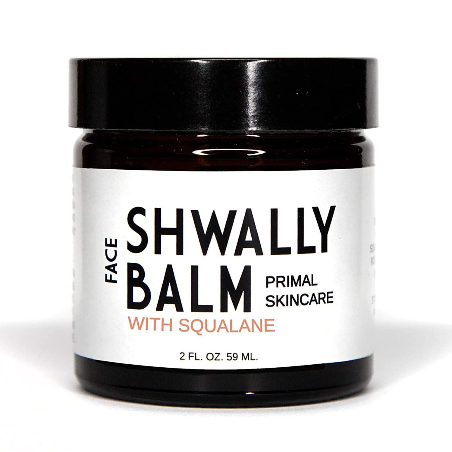 Shwally Primal Beauty Squalane Face Balm – Paleo, Non-Comedogenic, Unscented