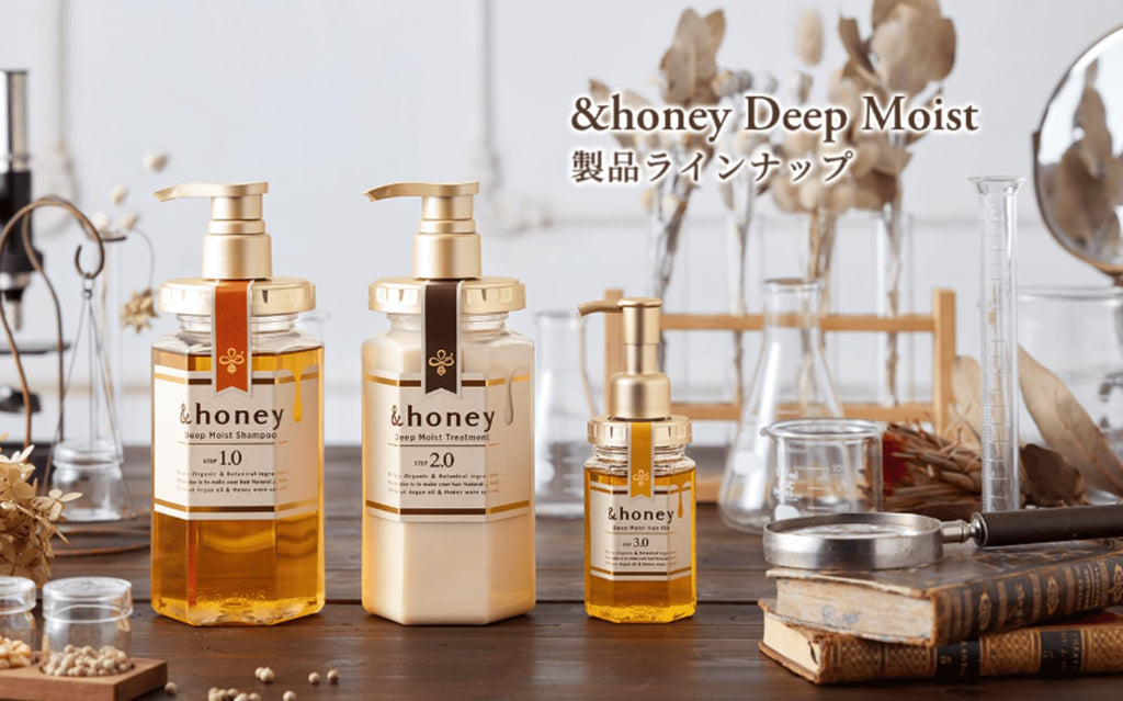 Sidefield Honey Deep Moist Shampoo & Conditioner Set | Ultra-Hydrating Honey & Botanical Formula for Silky, Smooth Hair