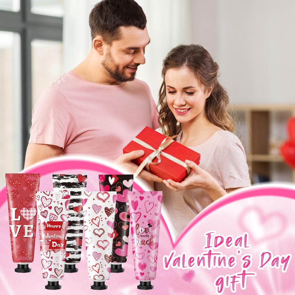 Siifert 72-Piece Valentine Hand Cream Gift Set – 30 ml Travel-Size Moisturizing Hand Lotions in Bulk
