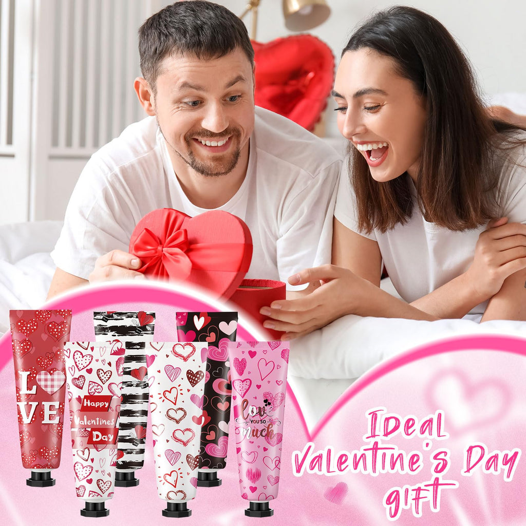 Siifert 48-Piece Valentine Hand Cream Bulk Gift Set – 30 ml Travel-Size Moisturizing Hand Lotion