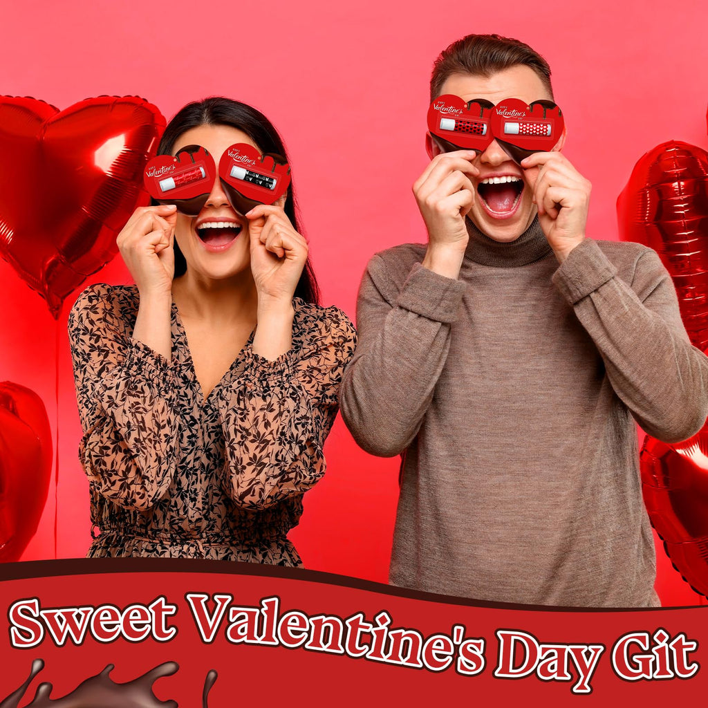 Siifert 25 Pcs Valentine Lip Balms – Heart-Shaped Gift Set for Galentine’s Day