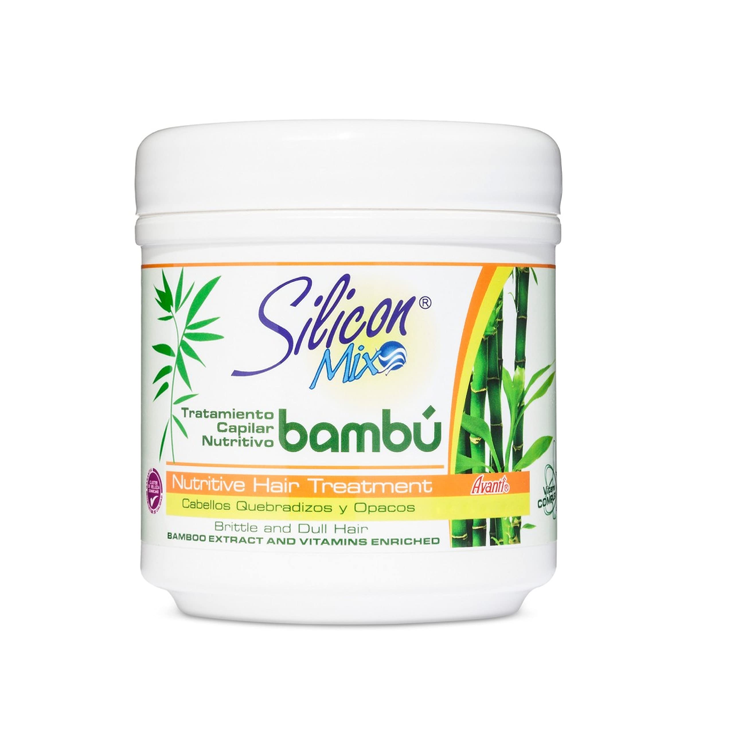 Silicon Mix Bamboo Hair Treatment & Shampoo 16 oz Combo Set