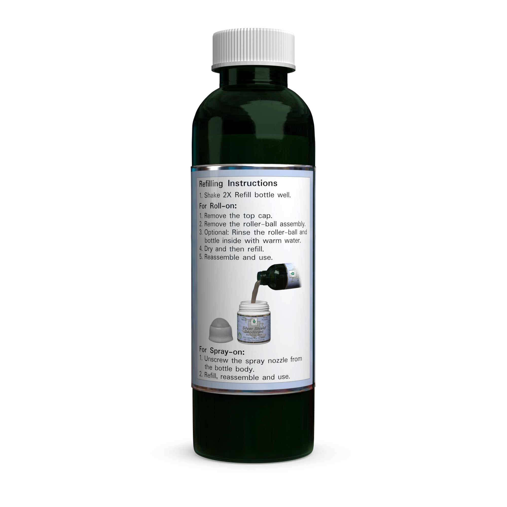 Silver Shield Deodorant - Sensitive Skin Formula (2X Refill) | Silver Botanicals