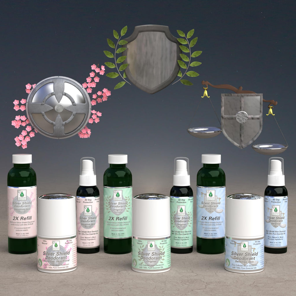 Silver Shield Deodorant - Sensitive Skin Formula (2X Refill) | Silver Botanicals