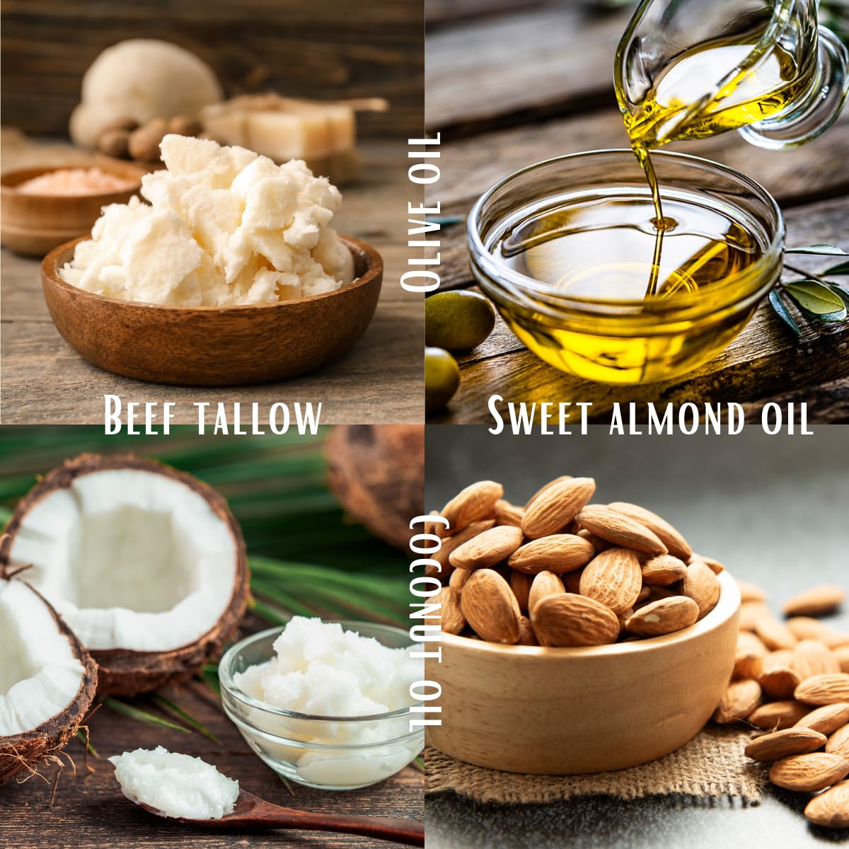 Simple Sophistication Greek Yogurt & Honey Tallow Soap Bar – 5 Pack