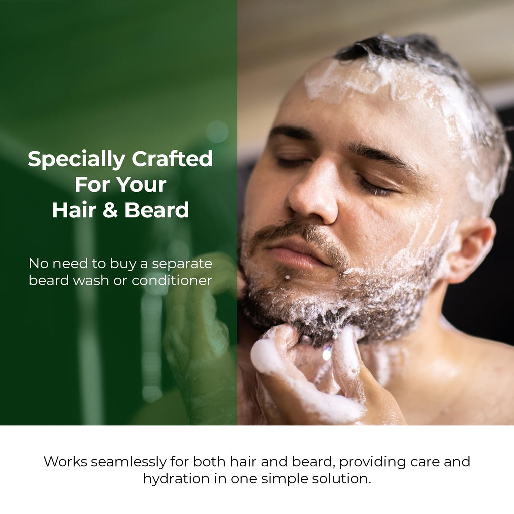 SIMPLER HAIR COLOR Shampoo for Men | Mountain Spice – Dye-Free Color Care