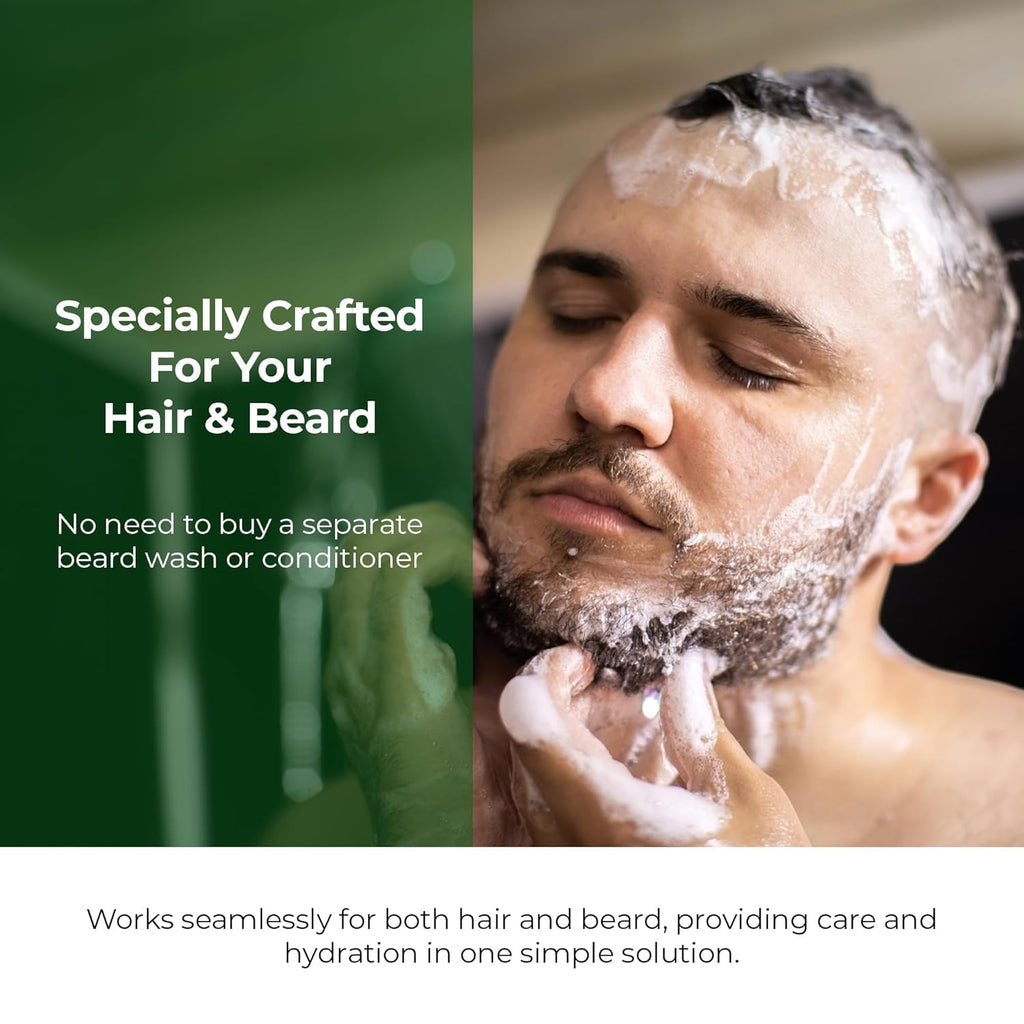 SIMPLER HAIR COLOR Shampoo for Men – Orange Clove Scent, Color Safe, Dye & Sulfate Free