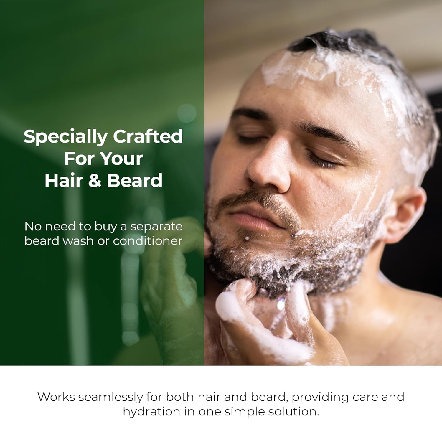 SIMPLER HAIR COLOR Shampoo for Men – Orange Clove Scent, Color Safe, Dye & Sulfate Free