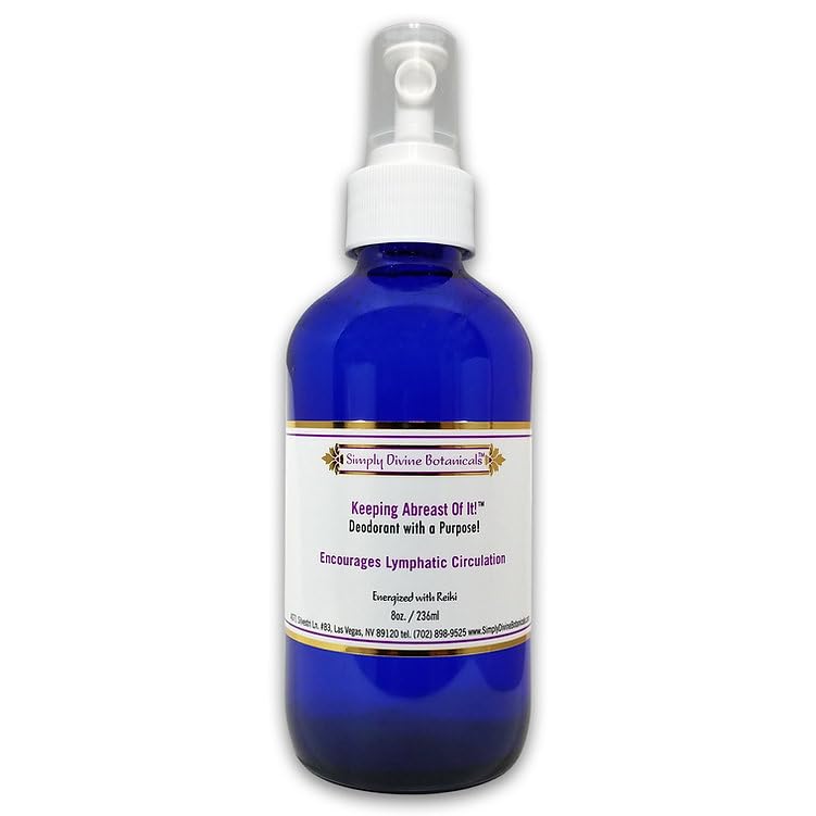 Simply Divine Crystal Ally Natural Deodorant Spray with Essential Oils – Keeping Abreast Of It (8 oz)