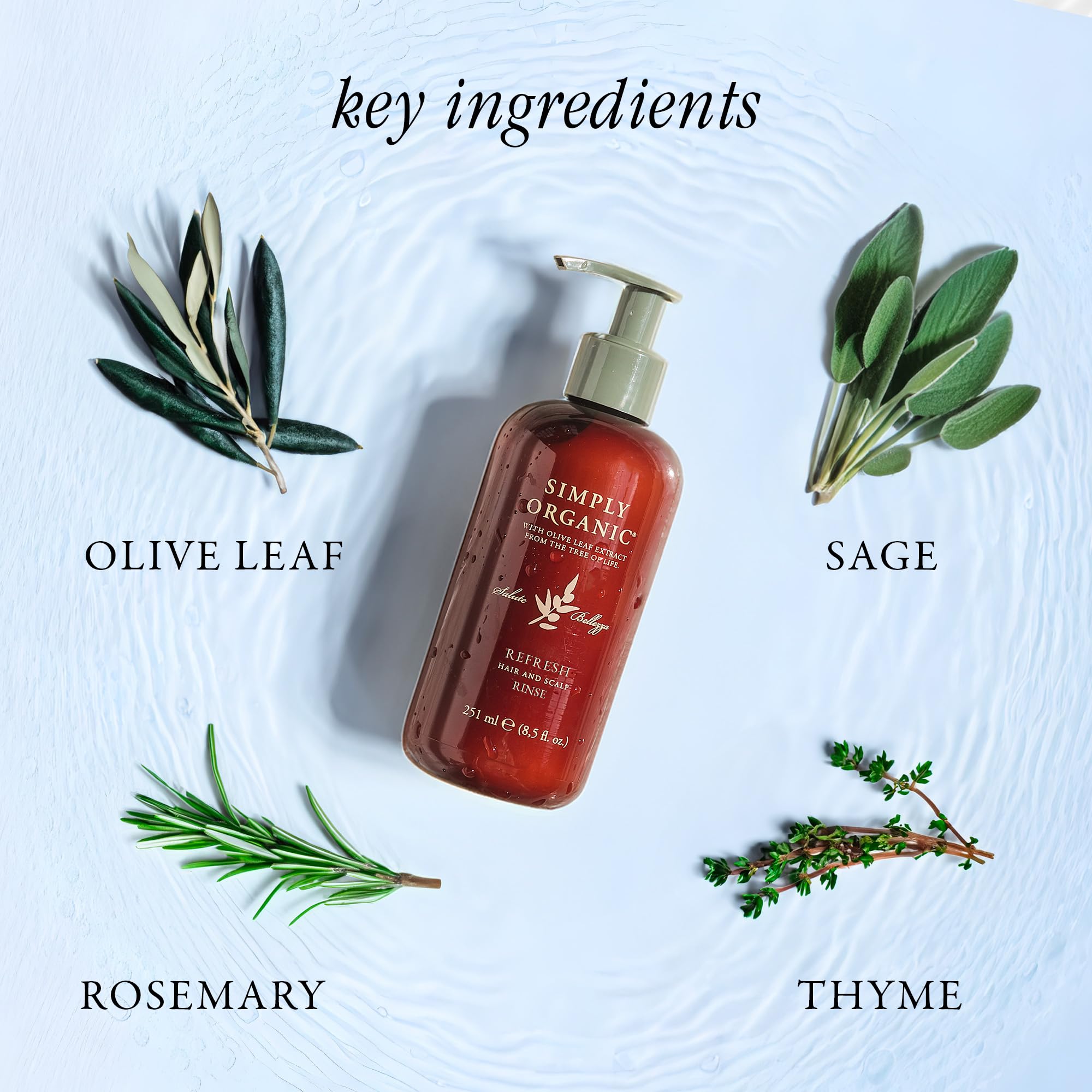 SIMPLY ORGANIC Hair Detox Clarifying Deep Conditioner Scalp Rinse | All-Natural, Cruelty-Free, Made in Italy