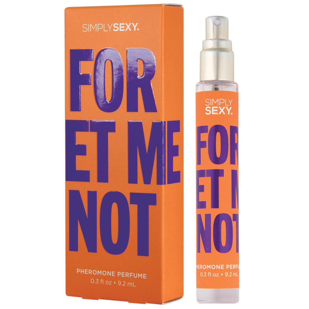 SIMPLY SEXY Forget Me Not Pheromone Perfume – Warm Spiced Woody Fragrance for Women – 0.3 fl oz Travel Size